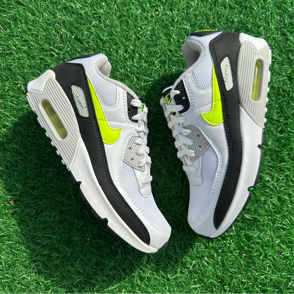 Nike Air Max 90 Ltr White Black /Hot Lime - Picture 8 of 13